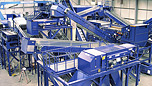 Ökologischer Industriestahlbau: E-Schrott-Recyclinganlage
